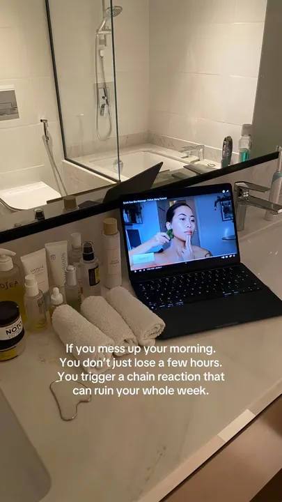 Portada del carrusel de TikTok: Morning Routine Impact