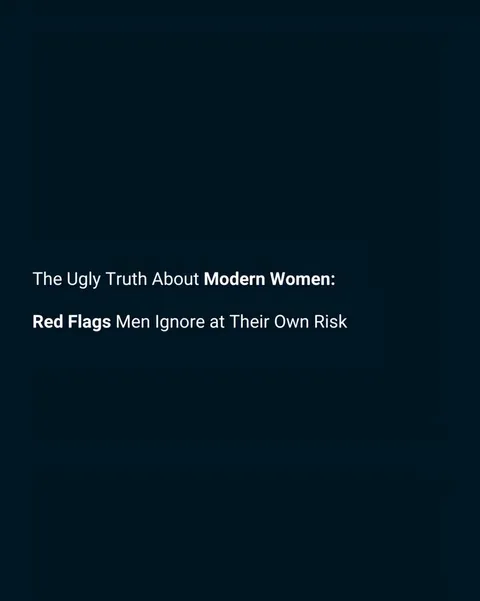 TikTok slideshow cover: The Ugly Truth About Modern Women