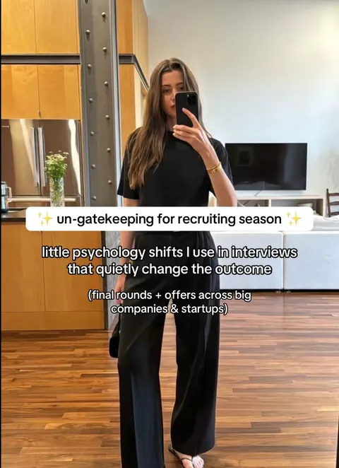 TikTok slideshow cover: Un-gatekeeping for Recruiting Season