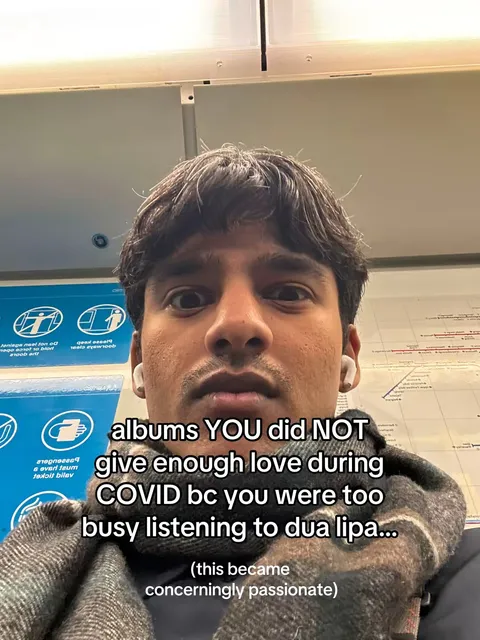 TikTok slideshow cover: Underrated Albums During COVID