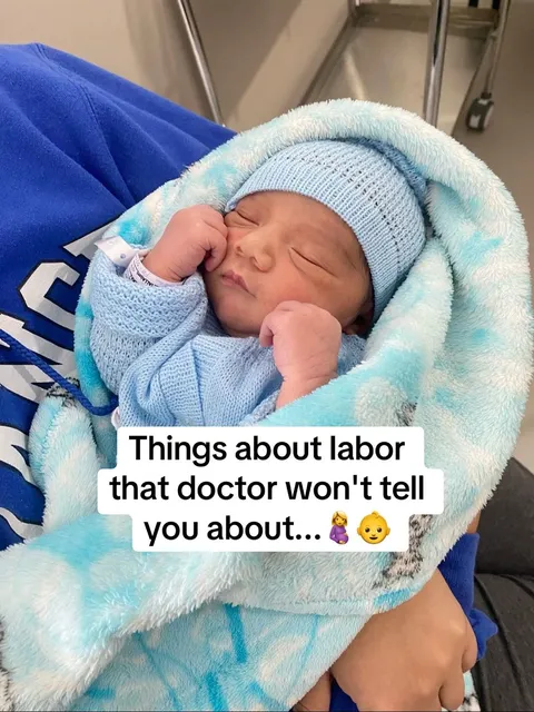 TikTok slideshow cover: Things about labor that doctor won't tell you about...