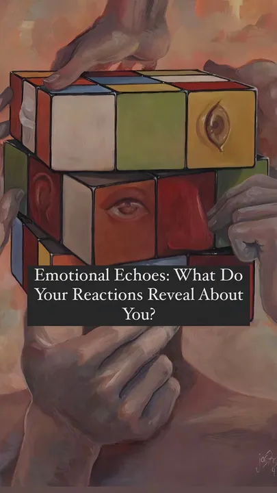 TikTok slideshow cover: Emotional Echoes: What Do Your Reactions Reveal About You?