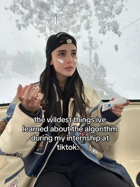 TikTok slideshow cover: The wildest things I've learned about the algorithm during my internship at TikTok