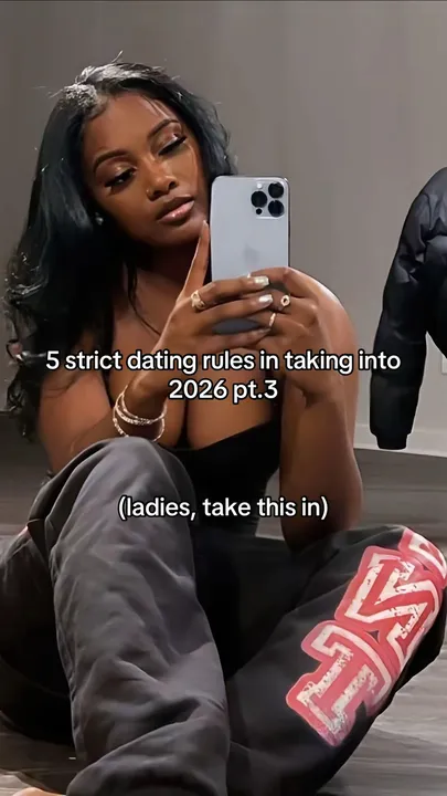 TikTok slideshow cover: 5 strict dating rules in taking into 2026 pt.3