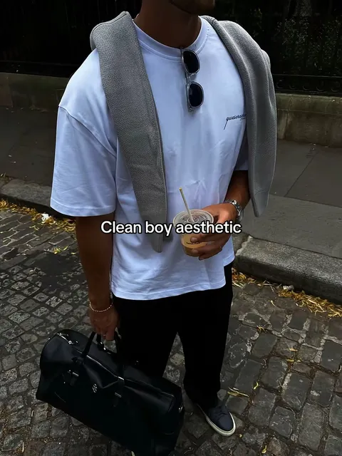 TikTok slideshow cover: Clean Boy Aesthetic