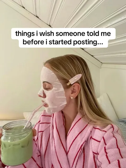 TikTok slideshow cover: Advice for new posters