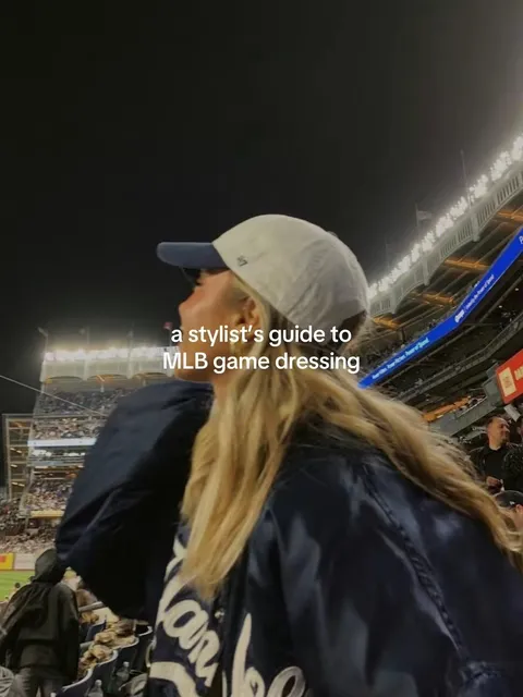 TikTok slideshow cover: A stylist's guide to MLB game dressing