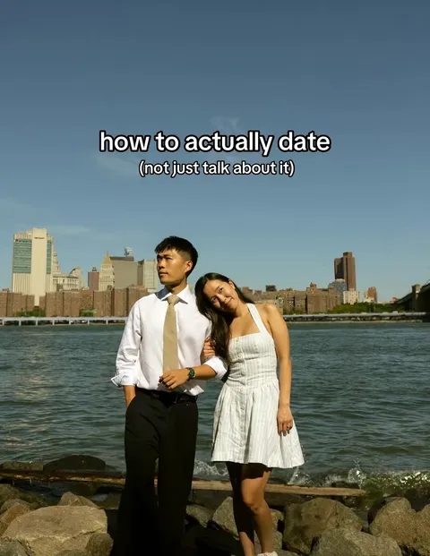 TikTok slideshow cover: How to actually date