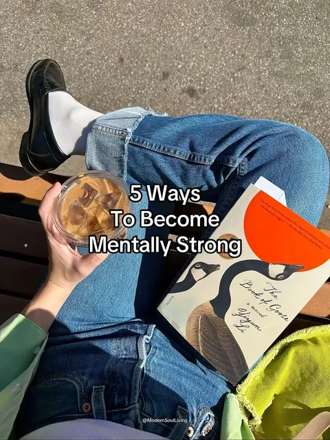 TikTok slideshow cover: 5 Ways To Become Mentally Strong