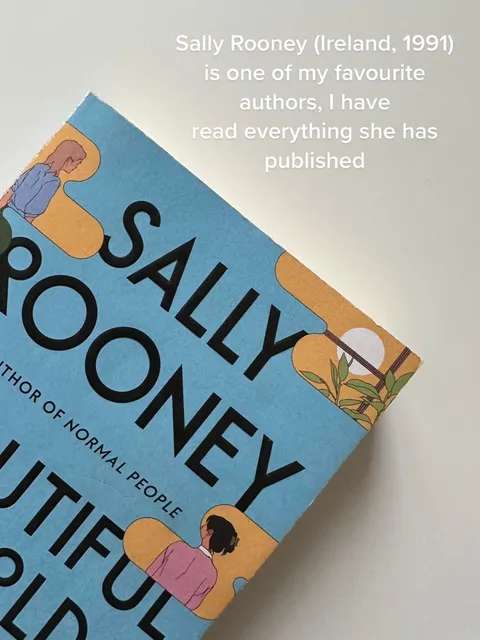 TikTok slideshow cover: Sally Rooney Recommendation