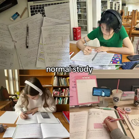 TikTok slideshow cover: Normal Study