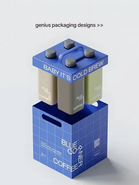 TikTok slideshow cover: genius packaging designs >>