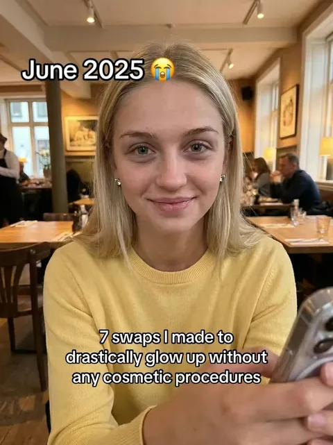 TikTok slideshow cover: Glow Up Swaps Part 2