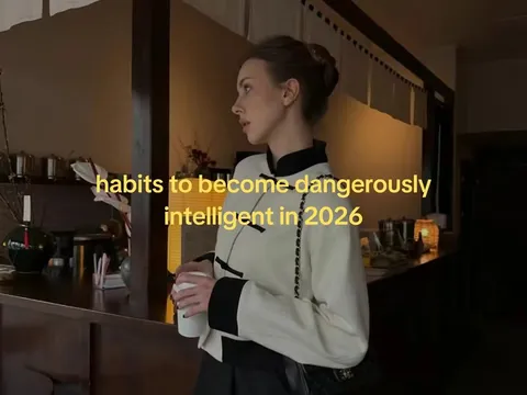 Original slideshow: Habits to become dangerously intelligent in 2026