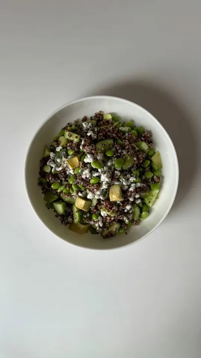 TikTok slideshow cover: Quinoa Salad