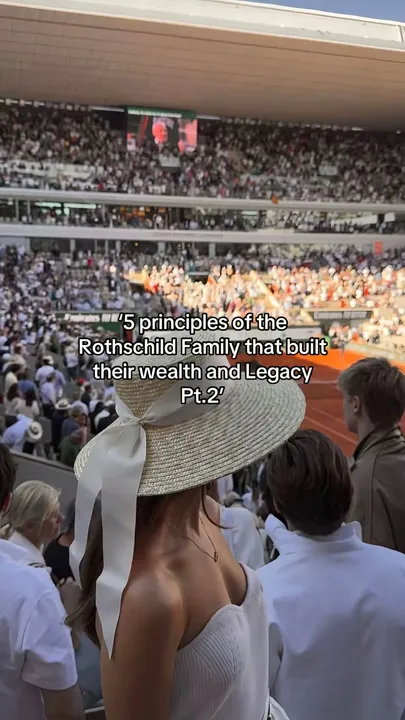 TikTok slideshow cover: 5 principles of the Rothschild Family that built their wealth and Legacy Pt.2
