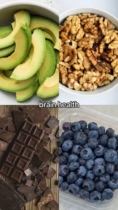 TikTok slideshow cover: Brain Health Foods
