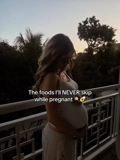 TikTok slideshow cover: Pregnancy Nutrition
