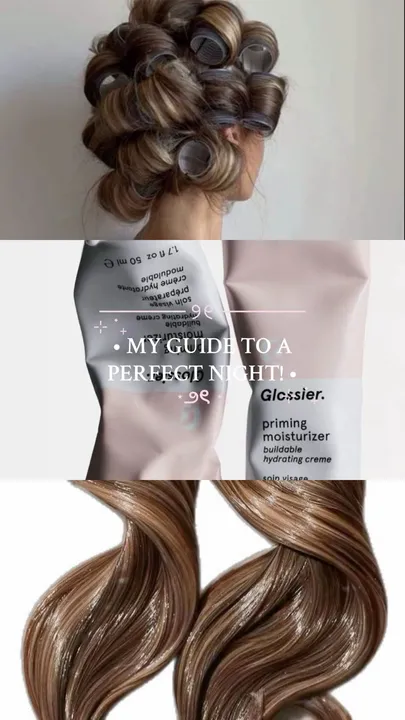 TikTok slideshow cover: My Guide to a Perfect Night!