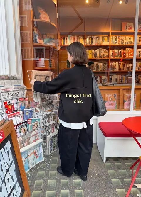 TikTok slideshow cover: things I find chic