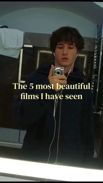 TikTok slideshow cover: The 5 most beautiful films I have seen