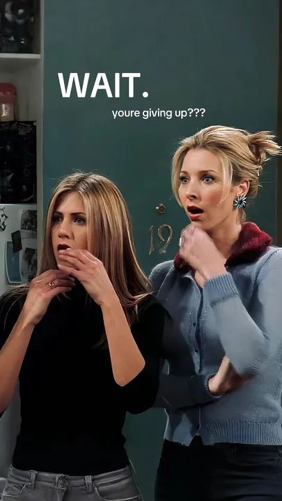 Original slideshow: Wait, are you giving up?