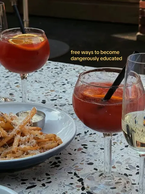 TikTok slideshow cover: Free ways to become dangerously educated