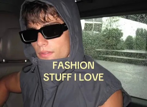 TikTok slideshow cover: FASHION STUFF I LOVE