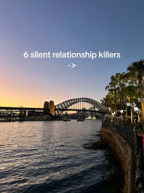 TikTok slideshow cover: 6 silent relationship killers