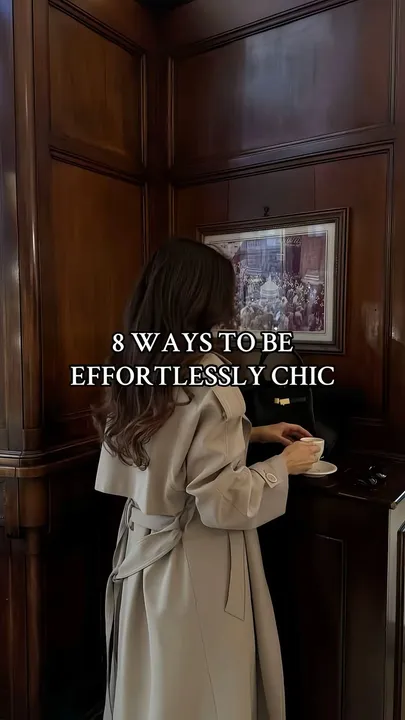 TikTok slideshow cover: 8 ways to be effortlessly chic
