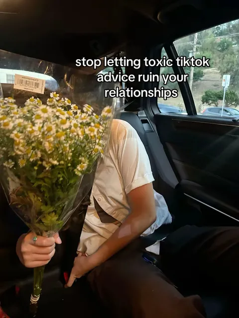 TikTok slideshow cover: Stop letting toxic TikTok advice ruin your relationships