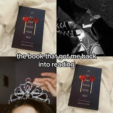 TikTok slideshow cover: The book that got me back into reading