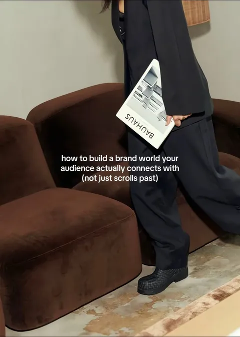 TikTok slideshow cover: Building a Brand World