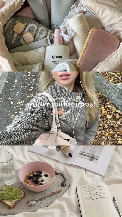 TikTok slideshow cover: Winter outfits ideas