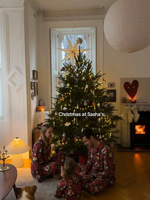 TikTok slideshow cover: Christmas at Sasha's