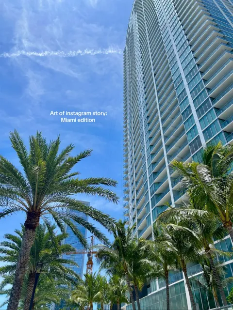 TikTok slideshow cover: Art of instagram story: Miami edition