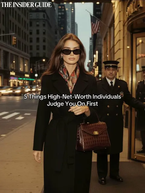 Cover der TikTok-Slideshow: 5 Things High-Net-Worth Individuals Judge You On First