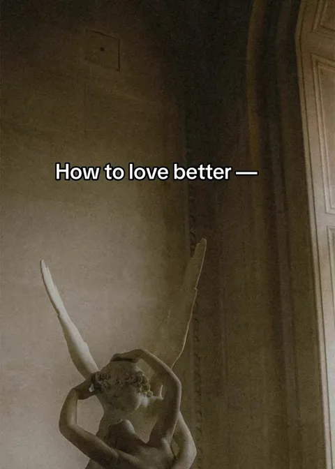 TikTok slideshow cover: How to love better —