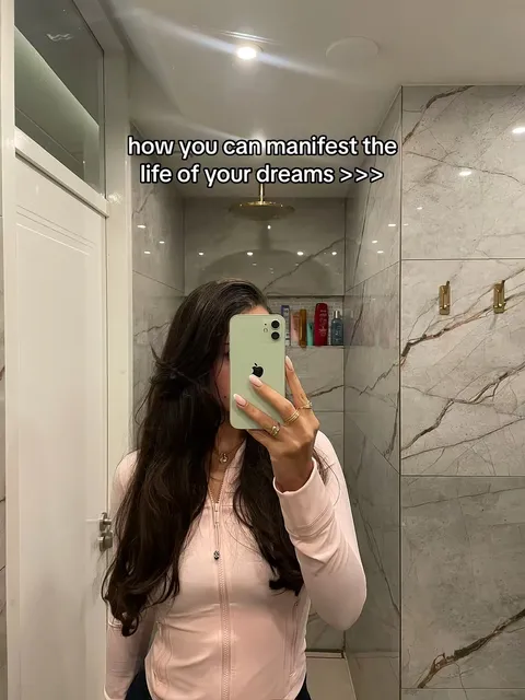 TikTok slideshow cover: How you can manifest the life of your dreams