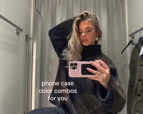 TikTok slideshow cover: Phone Case Color Combos