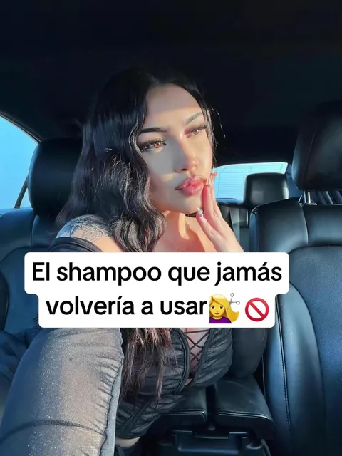 TikTok slideshow cover: The shampoo I would never use again