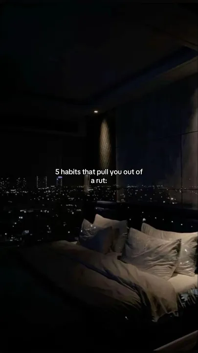 Original slideshow: 5 habits that pull you out of a rut