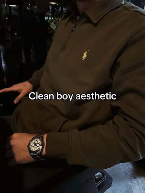 TikTok slideshow cover: Clean boy aesthetic