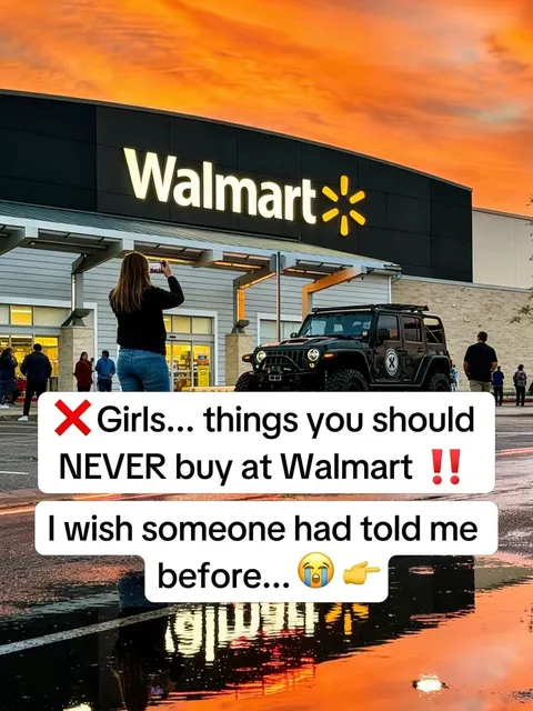 TikTok slideshow cover: Things you should NEVER buy at Walmart