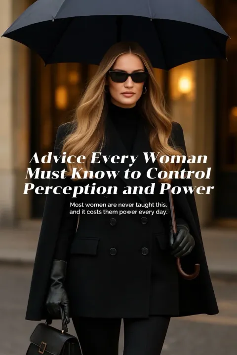 Original slideshow: Advice Every Woman Must Know to Control Perception and Power