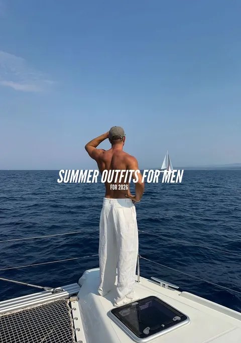 TikTok slideshow cover: Summer Outfits For Men For 2026