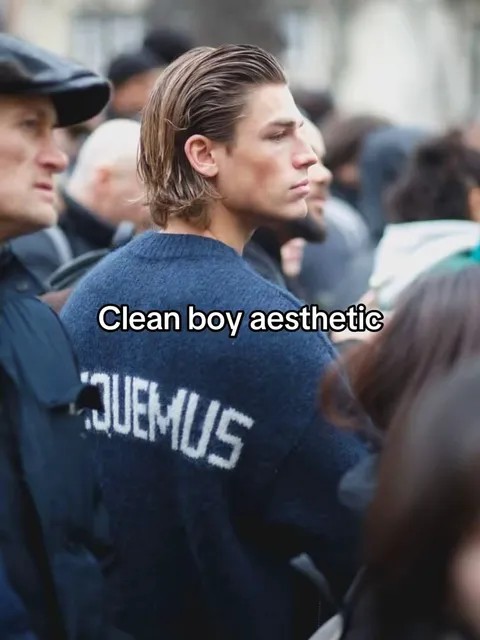 TikTok slideshow cover: Clean boy aesthetic