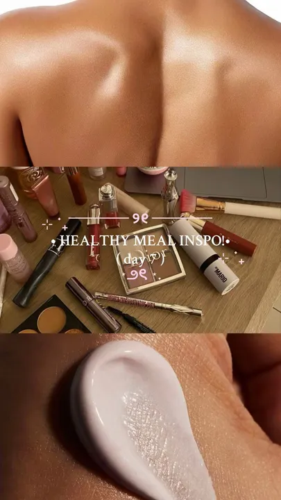 TikTok slideshow cover: Healthy Meal Inspo!
