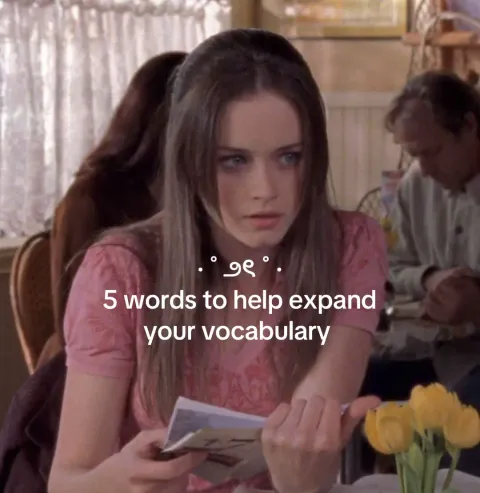 TikTok slideshow cover: Vocabulary Expansion