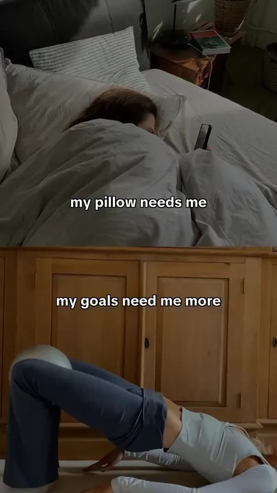 Original slideshow: Goals Over Sleep